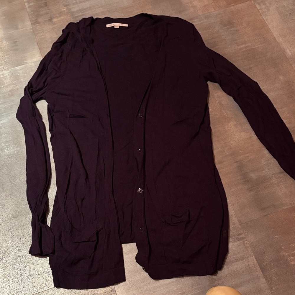 GAP Women's Purple Cardigan Sweater size medium
